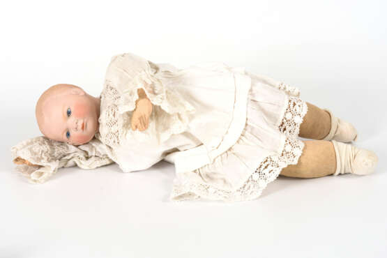 Babypuppe mit Stoffkörper - photo 2