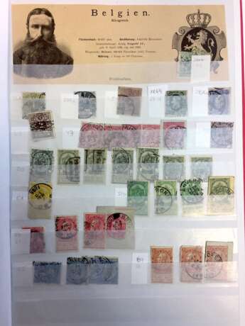 Briefmarkensammlung: Großbritanien / England. Österreich. Schweiz. Norwegen. USA. Belgien. Luxemburg. - photo 12