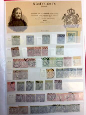 Briefmarkensammlung: Großbritanien / England. Österreich. Schweiz. Norwegen. USA. Belgien. Luxemburg. - фото 15