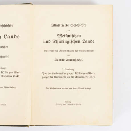 2 Bücher Landesgeschichte - Sachsen & Bayern - photo 3