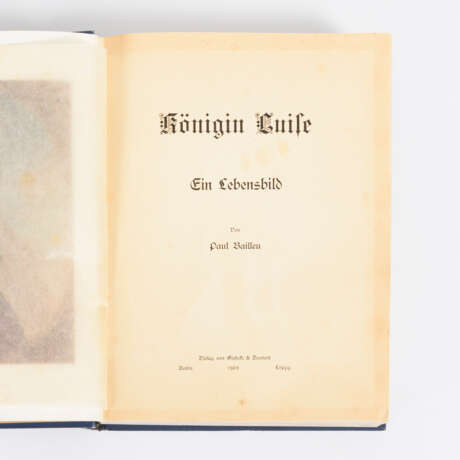 Konvolut "Königin Luise", 3 Bücher - фото 2