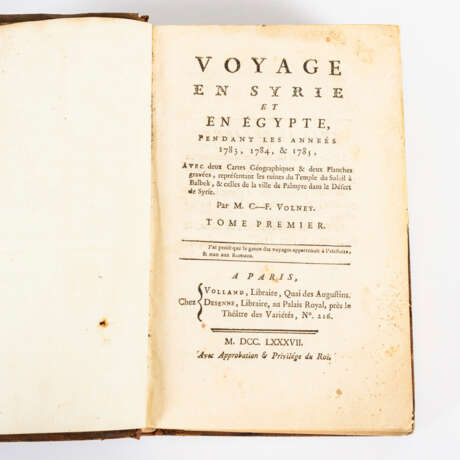 "Voyage en Syrie et en Ègypte" - photo 1