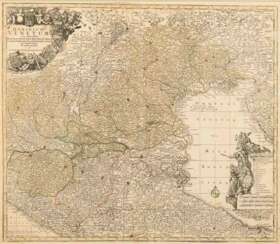 LOTTER, Tobias Conrad (1717 - 1777 Augsburg). Landkarte Italien.