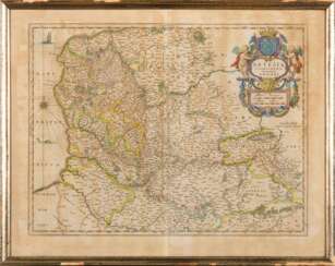 BLAEU, Willem Janszoon (1571 Alkmaar - 1638 Amsterdam). Landkarte Flandern und Frankreich.