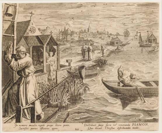 SADELER, Johann (1550 Brüssel - 1600 Venedig). Sadeler . - фото 1