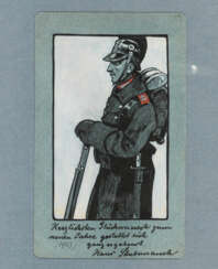 STUBENRAUCH, Hans (1875 Aschau im Chiemgau - 1941 Murnau). Stubenrauch: Soldatenbildnis.