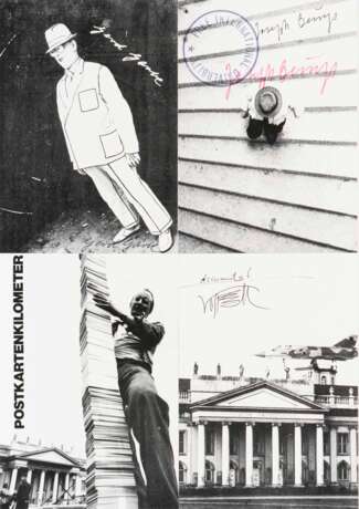 BEUYS, Joseph (1921 Krefeld - 1986 Düsseldorf). Joseph Beuys: Postkartenandruck. - photo 1