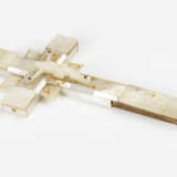 Kruzifix mit Boulle-Technik und Reliquienkreuz mit Perlmutt - photo 4