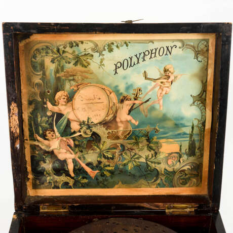 Polyphon-Spieldose mit 15 Platten - фото 2