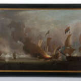 Flämischer Marinemaler des 18. Jahrhundert ''Seeschlacht'' - photo 2