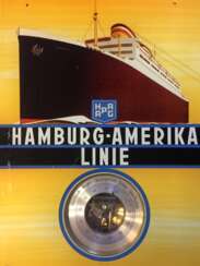 Ottomar Anton (1895-1976): Wetterstation der "Hamburg-Amerika Linie", Passagierdampfer HAMBURG, um 1930, sehr gut. 