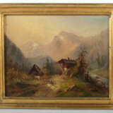 Landschaftsmaler des 19. Jahrhundert ''Grindelwald'' - photo 2