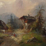 Landschaftsmaler des 19. Jahrhundert ''Grindelwald'' - photo 4