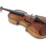 Albert Claudot (Luthier): Violin / 4/4-Violine mit Zettel. Nr. 32. Dijon 1937. Im Koffer mit Expertisen. Sehr gut. - Foto 7
