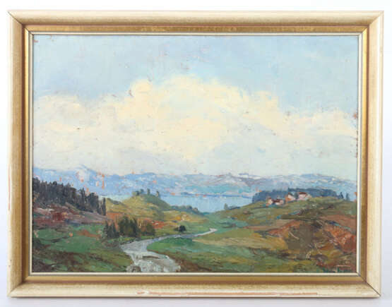 Landschaftsmaler des 20. Jahrhundert ''Seelandschaft'' - Foto 2
