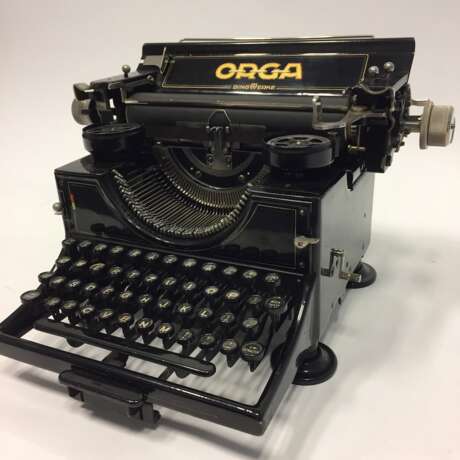 Dreifarben-Schreibmaschine: BING-Werke, Nürnberg. Modell ORGA. - photo 3
