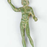 Bronze sculpture of a male godness in ancient manner - photo 1