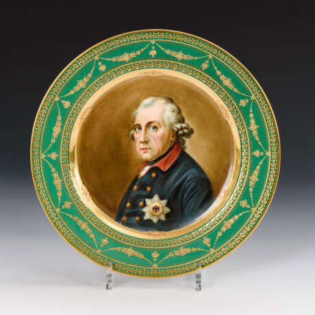 Porträtteller Friedrich II - photo 1