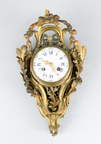 Small French Cartell Clock - photo 1