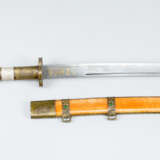 Imperial Chinese sword with damascene front cutted blade - фото 1
