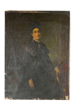 Aristides Oeconomo (1821-1887) Portrait of Queen Amalia of Greece (1818-1875) - Foto 1
