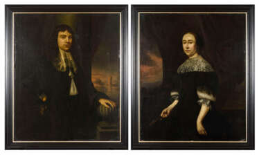 Altmeister um 1700: Zwei Bildnisse.
