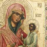 Ikone mit Maria und Kind. - фото 2