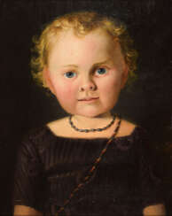 Biedermeier Kinderbildnis.