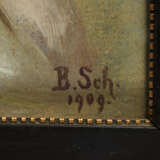 Monogrammist "B.Sch.": Frauenbildnis. - Foto 2