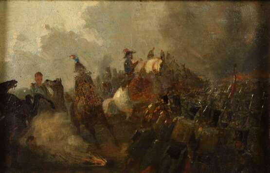 Entwurf für ein Schlachtengemälde, Schlacht bei Waterloo, General Wellington. - фото 1