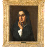 Anselm Feuerbach (1819-1880) portrait of a lady - Foto 1
