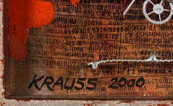 KRAUSS, Gerd (1941 - 2012). Krauss, Gerd: "Die Erfindung des Hochrades". - Foto 2