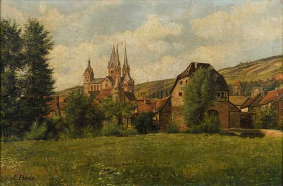 BODE, Johann (1853 Offenbach/Main - 1925 Frankfurt/Main). Bode, J.: Gelnhausen. - photo 1