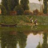DELPY, Jacques Henri (1877 Bois-le-Roi - 1857 Paris). Delphy, Henri Jacques; Flusslandschaft. - Foto 2