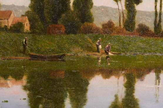 DELPY, Jacques Henri (1877 Bois-le-Roi - 1857 Paris). Delphy, Henri Jacques; Flusslandschaft. - Foto 2