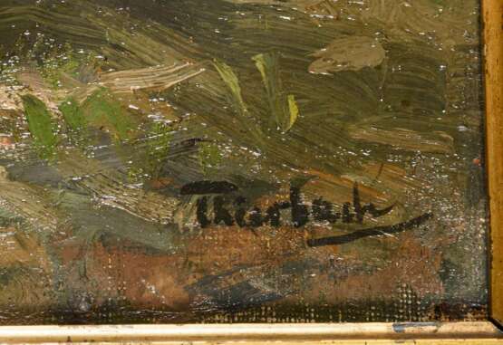 THIERBACH, Richard (1860 Stolberg - 1931 ebd.). Thierbach, Richard: Harzlandschaft. - Foto 3