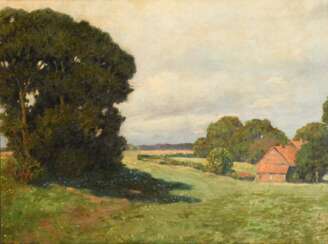 MÜLLER-KAEMPFF, Paul (1861 Oldenburg - 1941 Berlin). Müller-Kaempff, Paul: Sommerlandschaft.