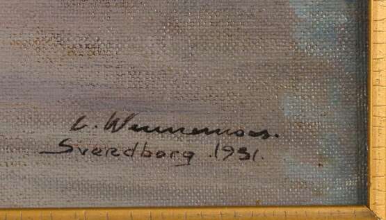 WENNEMOES, Carl (1890 - 1965). 8918 Wennemoes, Carl: Dänische Küste. - Foto 2