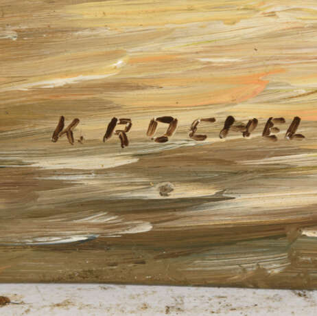 ROCHEL, Klaus (* 1936 Berlin). Rochel, Klaus: Ansicht Berlin. - Foto 2