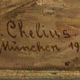 CHELIUS, Adolf (1856 Frankfurt - 1923 München). Chelius, A.: Rinder im Sonnenschein. - photo 2
