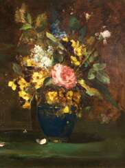 CAUCHOIS, Henri (1850 Rouen - 1911 Paris). Blumenstilleben.