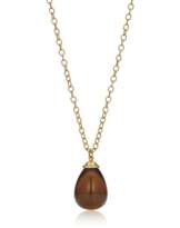 TIFFANY & CO. PALOMA PICASSO SMOKY QUARTZ NECKLACE