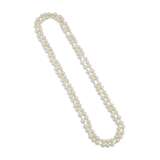 NO RESERVE ~ CULTURED PEARL AND DIAMOND NECKLACE - photo 3