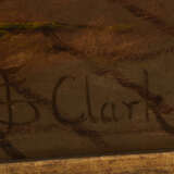 SAMUEL JOSEPH CLARK,"In der Scheune", Öl auf Leinwand, gerahmt und signiert - Foto 4