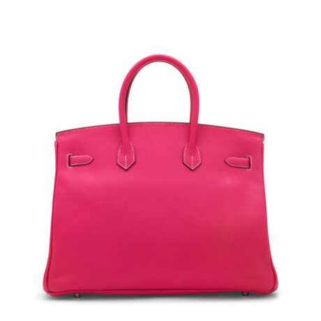 Hermes. A LIMITED EDITION ROSE TYRIEN EPSOM LEATHER CANDY COLLECTION BIRKIN 35 WITH PALLADIUM HARDWARE - фото 3