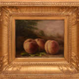 EMILE HUGOULIN,"Drei Pfirsiche", Öl auf Leinwand, gerahmt und signiert - photo 1
