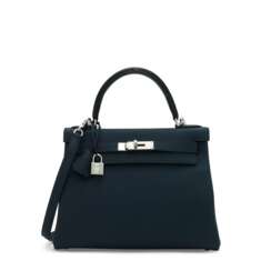 A LIMITED EDITION MATTE ALLIGATOR & TOGO LEATHER TOUCH KELLY 28 WITH PALLADIUM HARDWARE