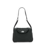 A BLACK CLÉMENCE LEATHER LINDY 26 WITH PALLADIUM HARDWARE - photo 1