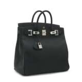 A BLACK TOGO LEATHER HAC 40 WITH PALLADIUM HARDWARE - photo 2