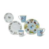 Hermes. A SET OF SIX: A PORCELAIN ADADA PLATE, DEEP PLATE AND TUMBLER, AND TWO CIRCUS MUGS AND PLATE - фото 1